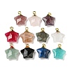 Gemstone Pendants G-P540-01G-1