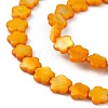 Natural Freshwater Shell Dyed Beads Strands SHEL-K001-001H-3
