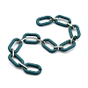 Handmade Acrylic Cable Chains AJEW-JB00713-01-1