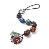 7 Chakra Gemstone Hanging Decorations HJEW-JM00805-01-2
