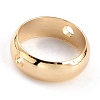 Brass Beads Frames KK-O133-014B-G-3