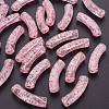 Transparent Crackle Acrylic Beads CACR-S009-001A-N26-1
