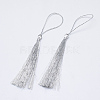 Nylon Tassel Big Pendant Decorations X-OCOR-T007-02-2