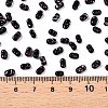 Picasso Spray Painted Glass Seed Beads SEED-T006-04-38-4