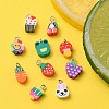 20Pcs 10 Style Handmade Polymer Clay Charms CLAY-YW0001-75-5