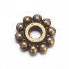 Gear Tibetan Style Alloy Spacer Beads MAB145-NF-1