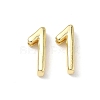 Brass Slide Charms KK-L253-15G-01-1