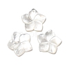 Natural White Shell Mother of Pearl Shell Pendants X-SSHEL-G014-60-3