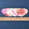 Coated Paper Thank You Greeting Card DIY-FS0007-76D-9