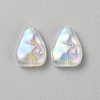 UV Plating Opaque Acrylic Beads OACR-CJC0014-02F-1