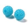 Chunky Resin Rhinestone Bubblegum Ball Beads RESI-S259-A05-2