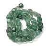 Natural Green Strawberry Quartz Beads Strands G-P497-01E-23-3