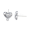 Alloy Stud Earring Findings X-PALLOY-N150-86P-3
