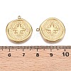 PVD Vacuum Plating 201 Stainless Steel Pendants STAS-J401-VC924-3