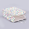 Triangle Pattern Party Present Gift Paper Bags DIY-I030-01A-2