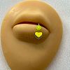 316L Surgical Stainless Steel with Acrylic Luminous Lip Rings FS-WG019E1-06-1