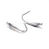 316 Surgical Stainless Steel Earring Hooks X-STAS-P210-17P-2