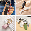 1Pc DIY Alloy Rhinestone Spring Gate Rings Keychains FIND-TA0008-54C-G-6