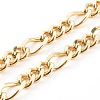 Brass Figaro Chain Necklaces NJEW-JN03412-2