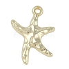 Ocean Series Alloy Pendants PALLOY-S030-01G-1