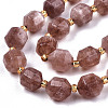 Natural Dolomite Beads Strands G-T131-85B-07-3