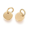 Ion Plating(IP) 304 Stainless Steel Charms X-EJEW-L238-03A-G-2