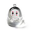 Resin Pendants X-CRES-D009-01C-1