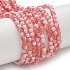 Crackle Glass Beads Strands GLAA-U001-4mm-13-1