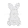 Easter Theme Rabbit with Word Pattern DIY Silicone Table Lamp Molds SIMO-G008-02B-2