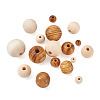 Unfinished Natural Wood Beads WOOD-TA0002-41-LF-3