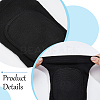 Sponge & Polyester Yoga Sports Knee Pads AJEW-WH20054-202B-01-6