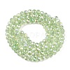 Electroplate Glass Beads Strands EGLA-A044-T3mm-B09-3