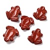Natural Red Jasper Carved Beads G-K383-08-1