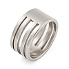 201 Stainless Steel Rings RJEW-A034-10P-1-1