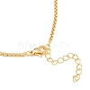 Brass Box Chain Bracelet Making KK-CBADBBF-01G-2