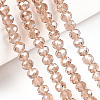 Electroplate Glass Beads Strands EGLA-A034-T4mm-A29-4
