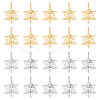 DICOSMETIC 40Pcs 2 Colors Alloy Pendants FIND-DC0005-50-1