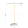 T Shaped Iron Earring Display Stand CON-PW0001-145A-1