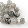 Round Imitation Gemstone Acrylic Beads OACR-R029-12mm-04-1