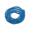 Transparent Glass Beads Strands EGLA-A044-T2mm-MD27-3