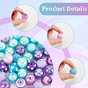 18 Style Mixed Style Acrylic Beads Jewelry Sets OACR-PH0004-02-4