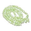 Crackle Glass Beads Strands GLAA-U001-8mm-09-3