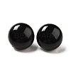 1-Hole Opaque Acrylic Shank Buttons BUTT-D011-B-01-3