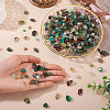250G Dyed & Heated Natural Agate Beads G-TA0002-73E-5