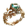 Zinc Alloy & Rhinestone Finger Rings FS-WG73E81-02-2