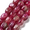 Dyed Natural Malaysia Jade Beads Strands G-P528-I03-01-2