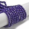 Opaque Glass Beads Stands EGLA-A035-P4mm-D09-1