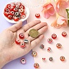 DIY Glass & Resin & Alloy Enamel European Beads Jewelry Making Finding Kit DIY-YW0009-01-5