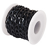 Oval Oxidation Aluminum Curb Chains CHA-TAC0004-01EB-3