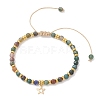 Star 201 Stainless Steel Charm Bracelets BJEW-JB12801-01-2